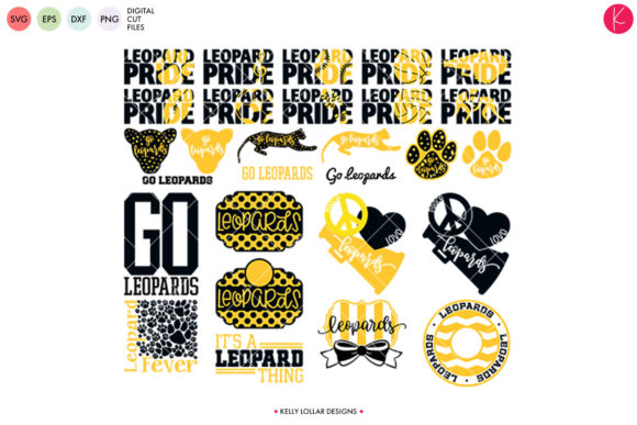 Download Leopards Mascot Bundle - Leopard Collection