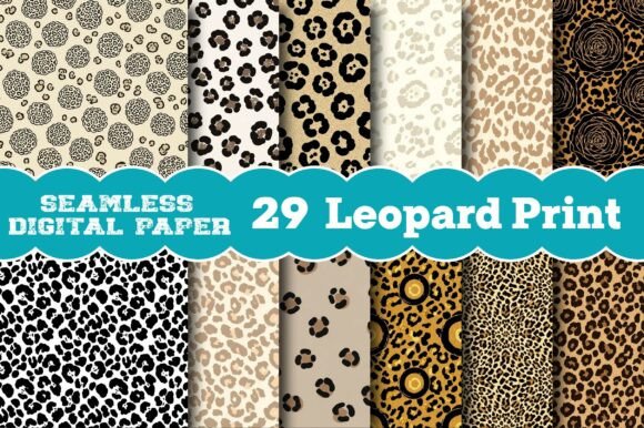 Download Leopard Print Seamless Background - Leopard Collection