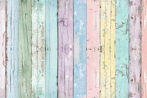 Download Colorful Rustic Wooden Background - Premium Resources