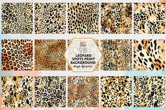 Download Leopard Spots Print Background Clipart - Leopard Collection