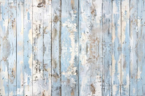 Download Weathered Blue Wooden Background - Premium Resources