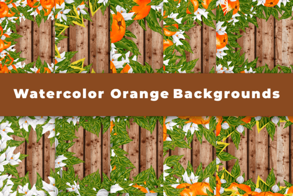 Download Watercolor Orange Backgrounds - Orange backgrounds Collection
