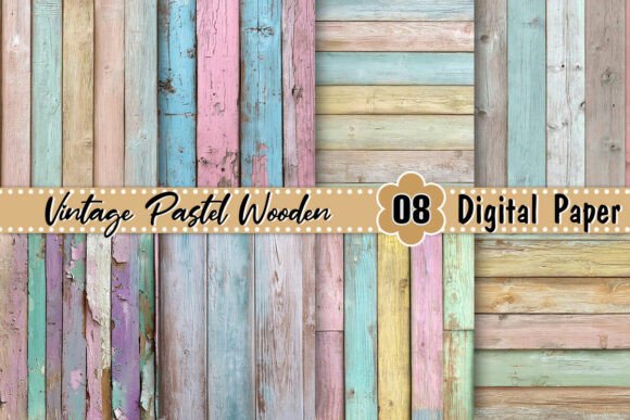 Download Vintage Pastel Wooden Background - Wooden background Collection
